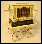 Tischorgel, lose auf Handwagen, Einzelstück, BestNr. 1303
